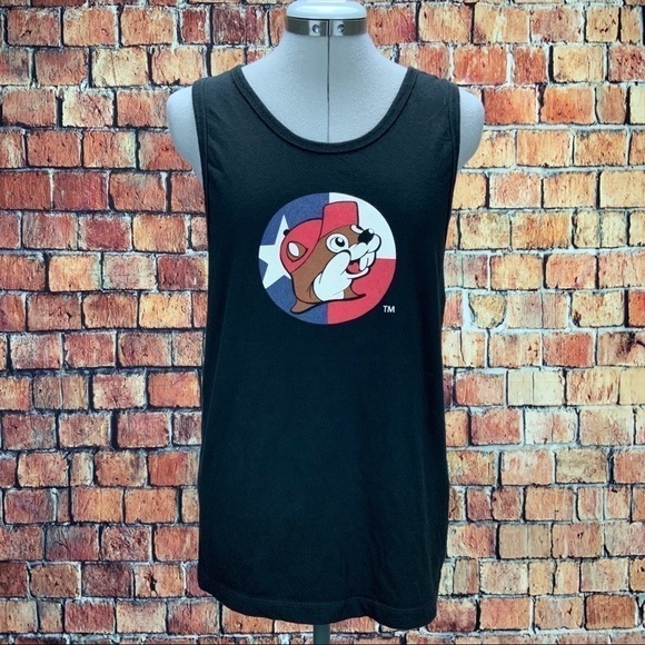𝅺buc-ee’s Black Tank Top - XS Extra Small - Picture 1 of 6